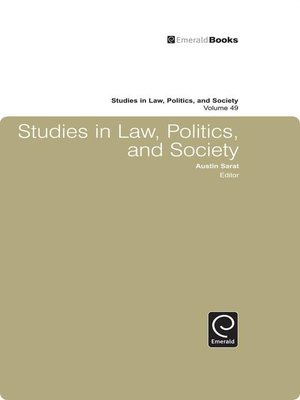 cover image of Studies in Law, Politics, and Society, Volume 49